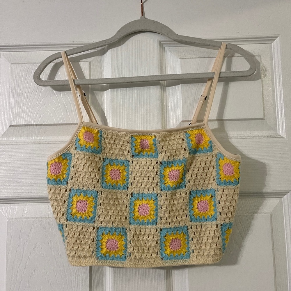 wild fable (target) knitted tank top